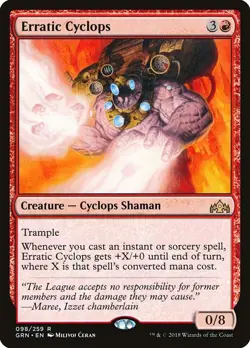 Erratic Cyclops - Guilds of Ravnica | MTG Card - Image 1