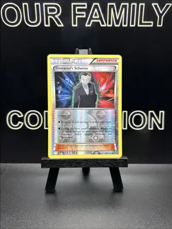 Pokemon Reverse Holo Giovanni's Scheme XY - BREAKthrough 138/162 LP - Image 1