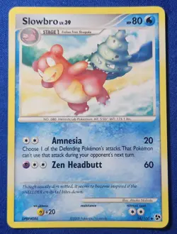 Pokemon - Slowbro (Lv.39) - 54/106 - 2008 Great Encounters [Vintage] - Image 1