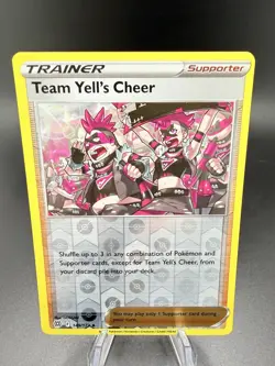 Pokemon TCG - Reverse Holo Team Yell's Cheer 149/172 - Brilliant Stars 2022 - Image 1