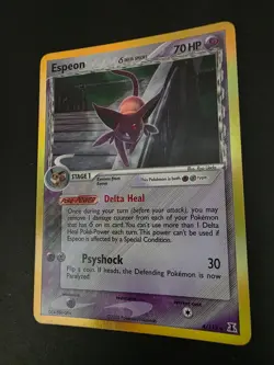 Pokemon Espeon 4/113 - Holo - Rare - Delta Species - 2005 - NM - Image 2