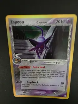 Pokemon Espeon 4/113 - Holo - Rare - Delta Species - 2005 - NM - Image 4