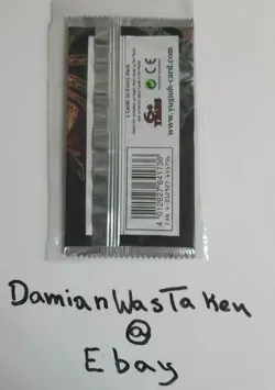 Yu-Gi-Oh Dark Saviors 1st edition Booster Unweighted - Factory Sealed - Image 2