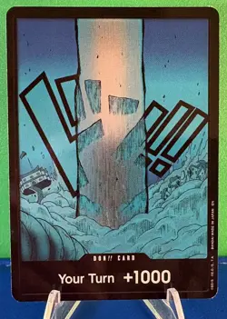 DON!! Card (Enel Lightning) - One Piece Adventure on Kami’s Island - Near Mint - Image 1