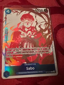 Sabo 3rd Anniversary [Treasure Pack Campaign 3] One Piece | ENG OP10-049 - Image 1