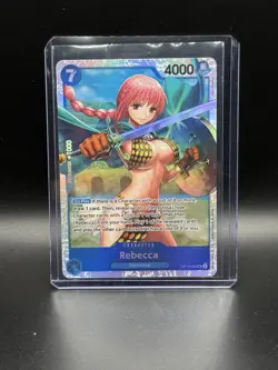 REBECCA - One Piece TCG OP10-058 - SR Super Rare - Royal Blood - Image 1