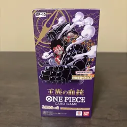 ONE PIECE Card Game Royal Blood Japanese OP-10 Booster Box OP10 SEALED Unopened - Image 1