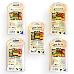 Disney Lorcana TCG Fabled Sleeved Booster Pack x5 Collectible New - Image 2