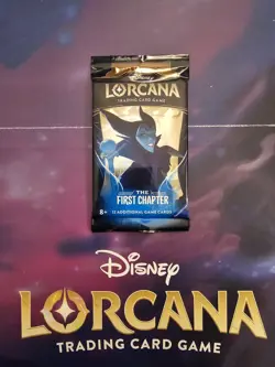 Disney Lorcana TCG The First Chapter Booster Pack New Sealed - Image 1