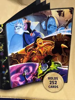 New 9 Pocket Villains Binder Holds 252 Cards Disney Lorcana The First Chapter - Image 3