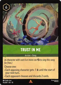 Trust In Me 95/204 Whispers in the Well Disney Lorcana - Image 1