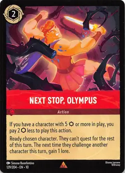 Next Stop Olympus 129/204 Whispers in the Well Disney Lorcana - Image 1