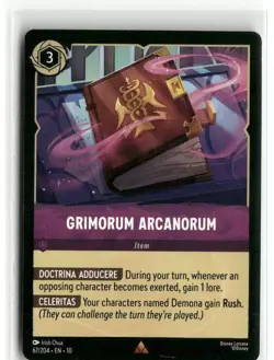 Grimorum Arcanorum 67/204 Whispers in the Well Disney Lorcana - Image 1