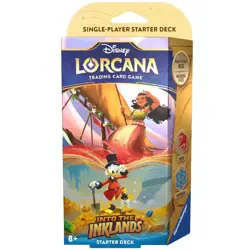 Disney Lorcana: Into the Inklands Starter Deck - Ruby and Sapphire - Image 1