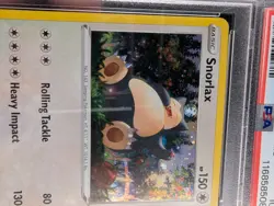 2020 Pokemon Snorlax Holo 2021 Cosmos Enhanced 2 Pack Blister PSA 10 🔥POP 19🔥 - Image 3