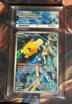 Misty's Psyduck 193/182 - ACE 9 MINT - Destined Rivals IR - Pokemon TCG - Image 1