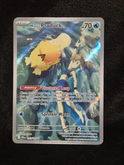 Misty's Psyduck - 193/182 - Illustration Rare Destined Rivals Pokemon TCG Card - Image 1