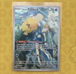 Misty's Psyduck 193/182 - Destined Rivals Illustration Rare - Pokemon TCG - Mint - Image 1