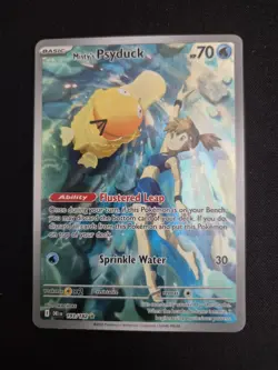Pokemon TCG Destined Rivals Misty's Psyduck Card 193/182 - Image 1