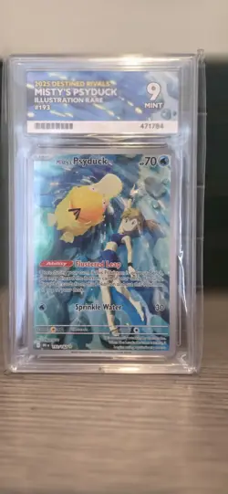 Pokemon TCG Destined Rivals Misty's Psyduck Card 193/182 - ACE 9 - Image 1
