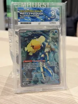 Pokemon TCG Destined Rivals Misty's Psyduck Card 193/182 - ACE 9 - Image 1