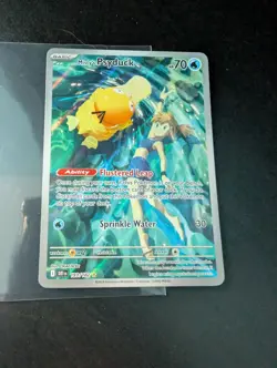 Pokemon TCG Destined Rivals Misty's Psyduck Card 193/182 - Image 2