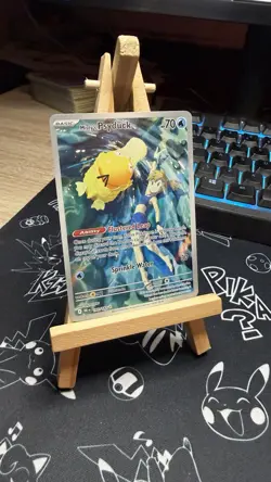 Pokemon TCG Misty's Psyduck Destined Rivals 193/182 Illustration Rare Card - Image 2