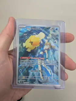 Pokemon TCG Misty's Psyduck Destined Rivals 193/182 Illustration Rare - Image 1
