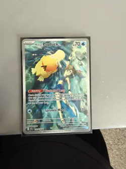 Pokemon TCG Misty's Psyduck Destined Rivals 193/182 Illustration Rare Card - Image 1
