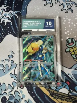 Misty's Psyduck 193/182 - Pokemon TCG SV Destined Rivals - IR - ACE 10 Perf Subs - Image 1