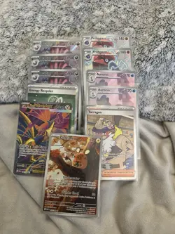 Pokemon Perfect Order 11 Card Lot Mega Ex IR Full Art Illustration Rare - Image 1