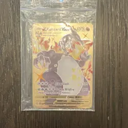 Charizard VMAX Shiny Holo Rare Metal SV107/SV122 Shining Fates Pokemon TCG Card - Image 3