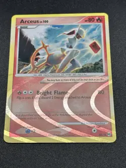 Pokemon TCG Arceus AR3/9 Holo Rare Card LP - Image 2