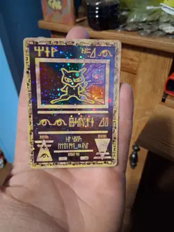 Pokemon TCG Ancient Mew Promo English Trading Card Game - Image 1