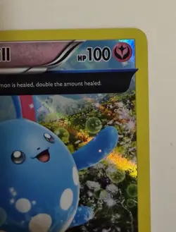 Azumarill 104/160 reverse holo XY Primal Clash Pokemon Card NM - Image 2