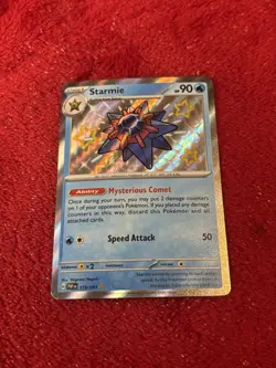 Starmie 119/091 SV: Paldean Fates Holo Pokemon Card Near Mint - Image 1