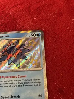 Starmie 119/091 SV: Paldean Fates Holo Pokemon Card Near Mint - Image 2