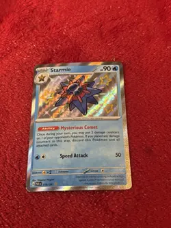 Starmie 119/091 SV: Paldean Fates Holo Pokemon Card Near Mint - Image 5