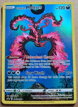 Galarian Moltres SWSH284 SWSH: Sword & Shield Promo Cards Holo - Image 1