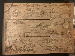 Flesh and Blood - High Seas - Treasure Map / Treasure Island Art Card Set - Image 1