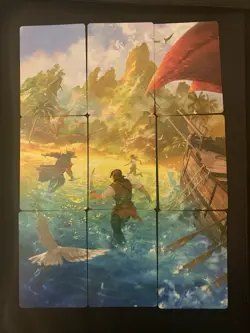 Flesh and Blood - High Seas - Treasure Map / Treasure Island Art Card Set - Image 2