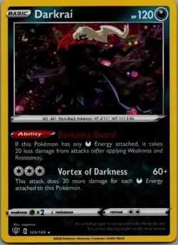 Darkrai - (Cosmos Holo) Promo Miscellaneous Cards & Products Holo 105/189 NM - Image 1