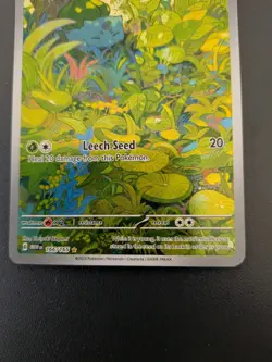 Bulbasaur Holo Card 166/165 Scarlet & Violet 151 Series Near Mint Condition - Image 2