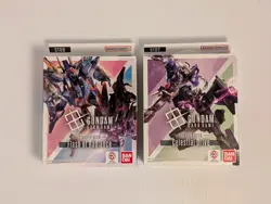 Gundam Card Game ST07 Celestial Drive & ST08 Flash of Radiance Starter Decks ENG - Image 1