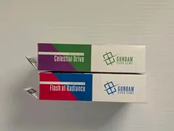 Gundam Card Game ST07 Celestial Drive & ST08 Flash of Radiance Starter Decks ENG - Image 3