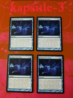4x Research the Deep | Morningtide | MTG Magic Cards - Image 1