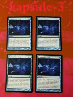 4x Research the Deep | Morningtide | MTG Magic Cards - Image 3