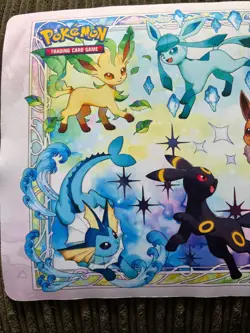 Pokemon Playmat Super Prismatic Evolutions Pad Trading Card Game Mat - Image 2