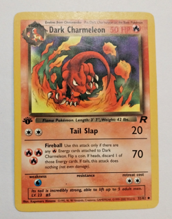 Pokemon TCG Card - Dark Charmeleon - 32/82 Team Rocket 1st FIRST EDITION - Image 1