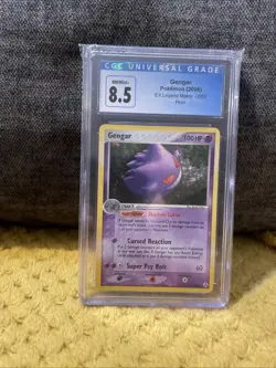 CGC 8.5 Gengar 2006 EX Legend Maker 5/92 Holo Pokemon Card Blue label - Image 1